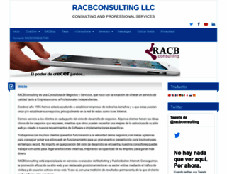racbconsulting.com screenshot
