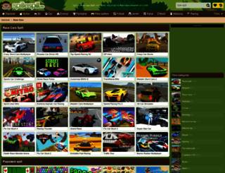 race-cars.spillespill.no screenshot