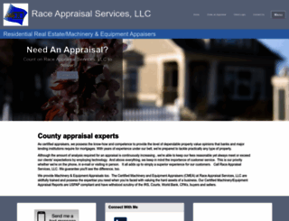 raceappraisalservices.appraiserxsites.com screenshot