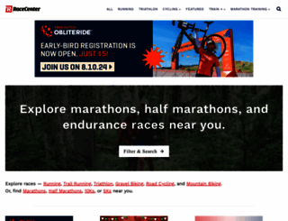 racecenter.com screenshot