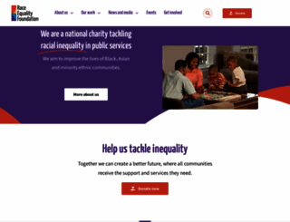 raceequalityfoundation.org.uk screenshot
