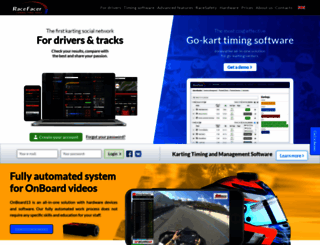 racefacer.com screenshot
