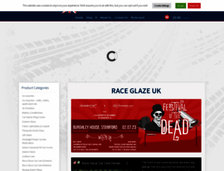 raceglaze.co.uk screenshot