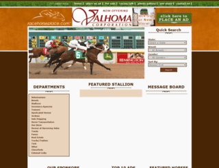 racehorseplace.com screenshot