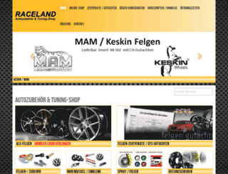 raceland.ch screenshot