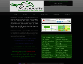 racemate.com.au screenshot