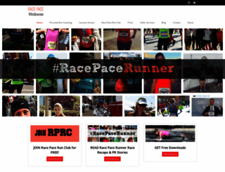 racepacewellness.com screenshot