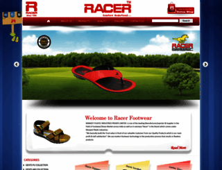 racerfootwear.com screenshot