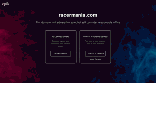 racermania.com screenshot