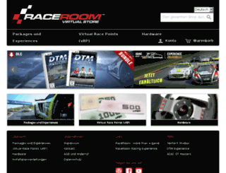 raceroomstore.com screenshot