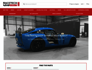 racetechdirect.co.uk screenshot