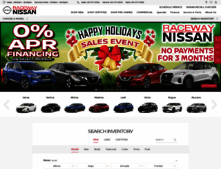 racewaynissan.com screenshot