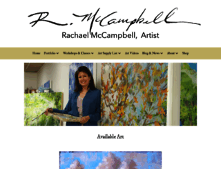 rachaelmccampbell.com screenshot