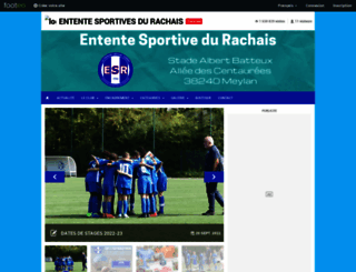 rachais.footeo.com screenshot