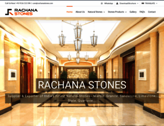 rachanastones.com screenshot