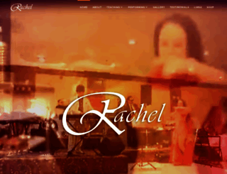 rachelbellydance.com screenshot