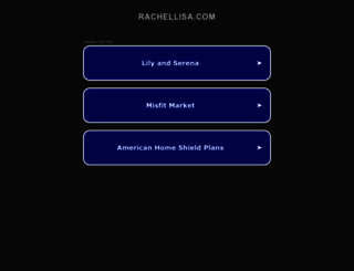 rachellisa.com screenshot