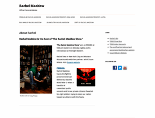 rachelmaddow.com screenshot