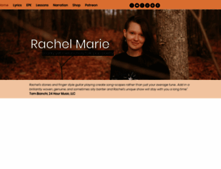 rachelmarie.com screenshot