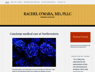 rachelomaramd.com screenshot