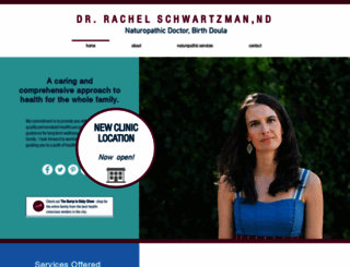rachelschwartzman.com screenshot