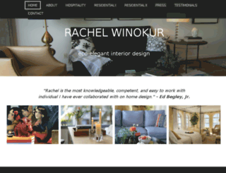 rachelwinokur.com screenshot