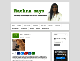 rachnaparmar.com screenshot
