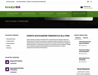 rachunkifirmowe.kredytgo.pl screenshot