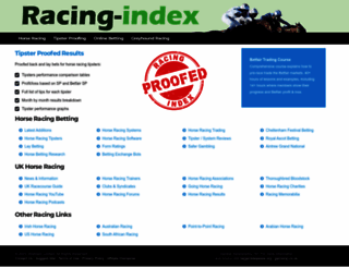 racing-index.com screenshot