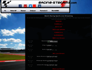 racing-streams.com screenshot