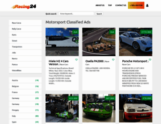 racing24.com screenshot