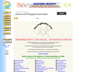 racingbuddy.com screenshot
