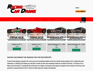 racingcardraws.com screenshot