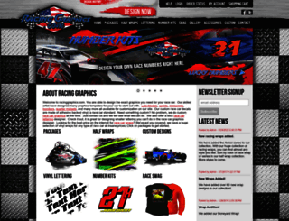 racinggraphics.com screenshot