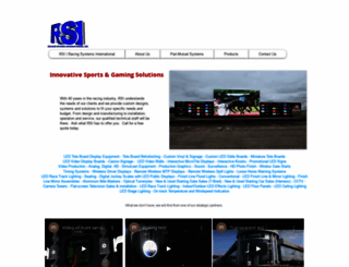 racingsystemsinternational.com screenshot