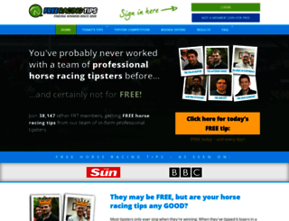 racingtips.co.uk screenshot
