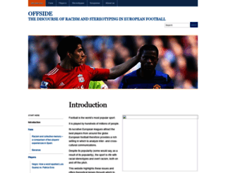 racisminfootball.wordpress.com screenshot