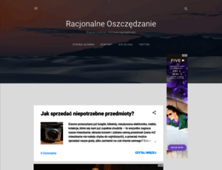 racjonalne-oszczedzanie.blogspot.com screenshot