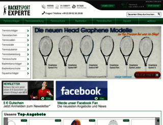 racketsport-experte.de screenshot
