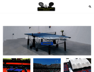 racketsportsworld.com screenshot