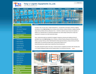racking-shelving.com screenshot