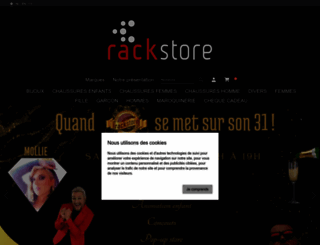 rackstore.be screenshot