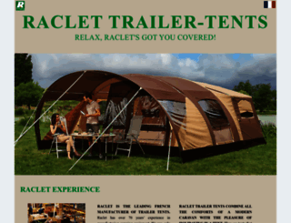 raclet-trailertents.com screenshot