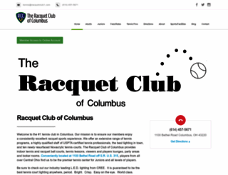 racquetclub1.com screenshot