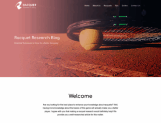 racquetresearch.com screenshot