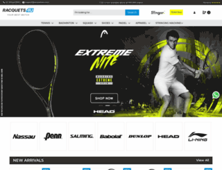 racquets4u.com screenshot