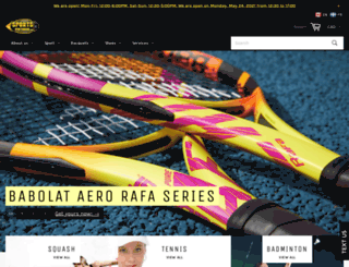 racquetsource.ca screenshot