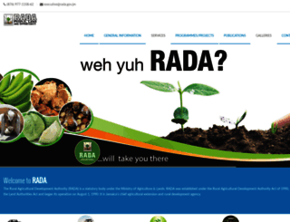 rada.gov.jm screenshot