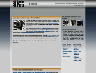 radar-feu.com screenshot