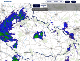radar.meteopress.cz screenshot